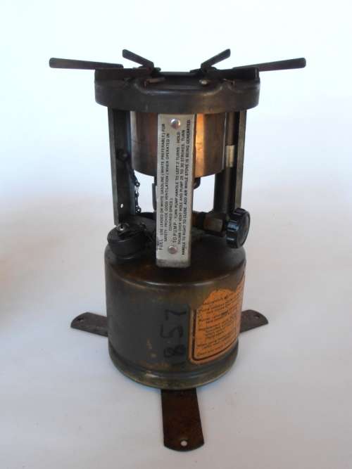 Coleman US 1945 military gasoline field stove, World War II