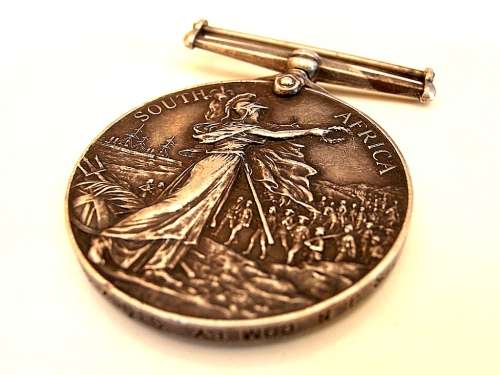 QSA medal, 102 TPR. J.B. Comley Stockenstroom D.M.C., full size. SHIPPING ONLY CHARGED ONCE!