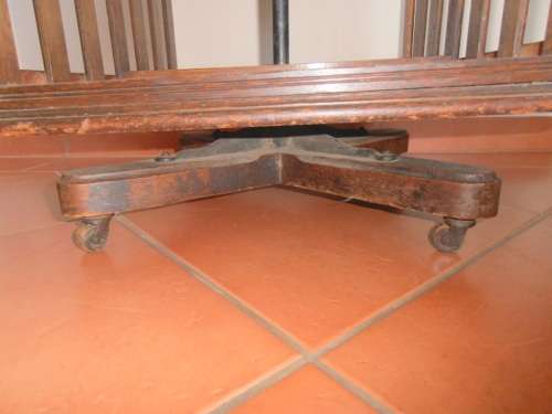 Antique Victorian revolving bookcase, bookshelf