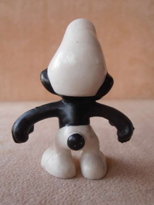 20007 Angry Smurf, vintage Smurfs figure. Shipping will only be charged once!