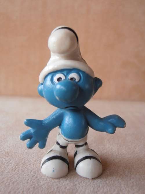 20010 Prisoner Smurf, vintage Smurfs figure. Shipping will only be charged once!