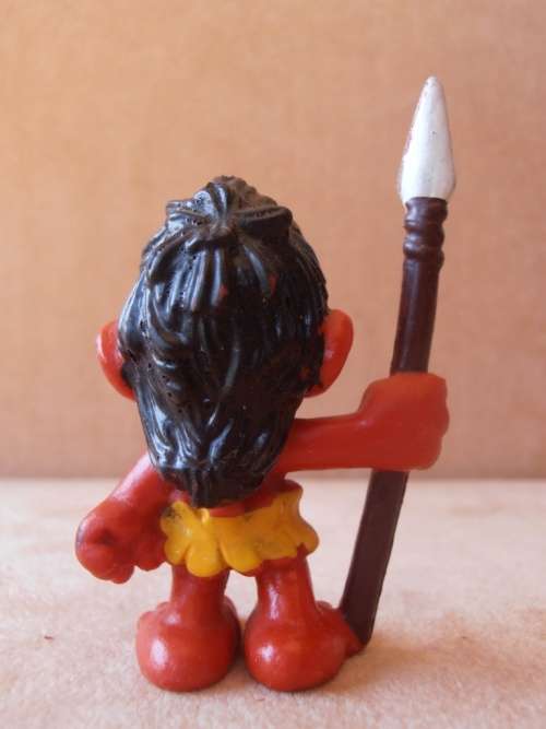 20069 Jungle Smurf, vintage Smurfs figure. Shipping will only be charged once!