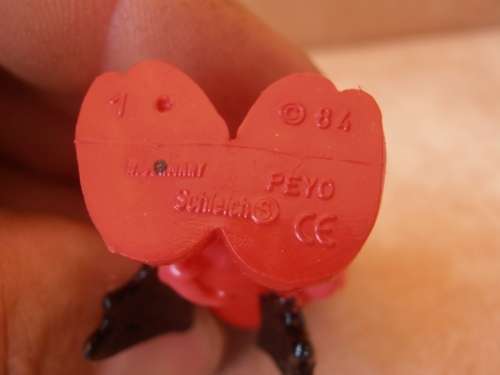 20213 Devil Smurf, vintage Smurfs figure. Shipping will only be charged once!