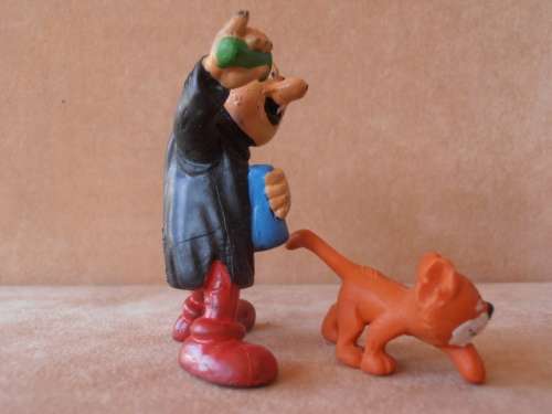 40211 Gargamel & Azrael **SUPER SMURF**, vintage Smurfs figure. Shipping will only be charged once!