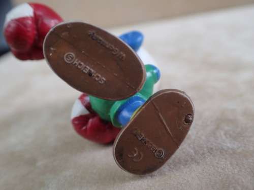 20419 Boxer Smurf, vintage Smurfs figure. Shipping will only be charged once!