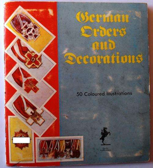 German Orders and Decorations booklet, complete with 50 collecting cards