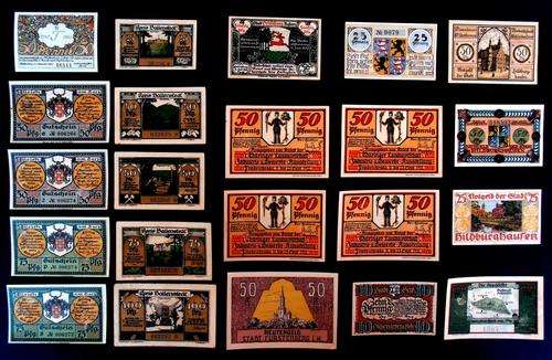 Weimar Republic/Germany/Third Reich Notgeld/Emergency Money 1920-1922! WENDYHOUSE-MANIA!