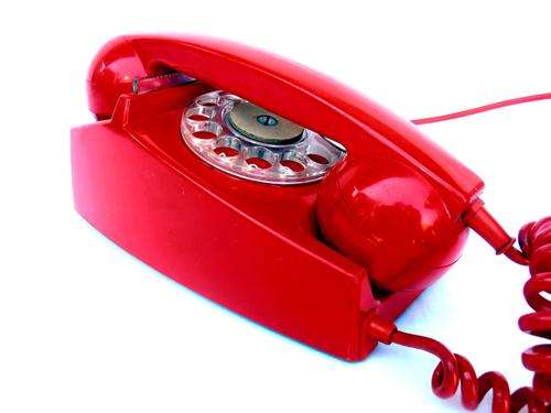 Vintage red telephone, COLLECTO-MANIA!
