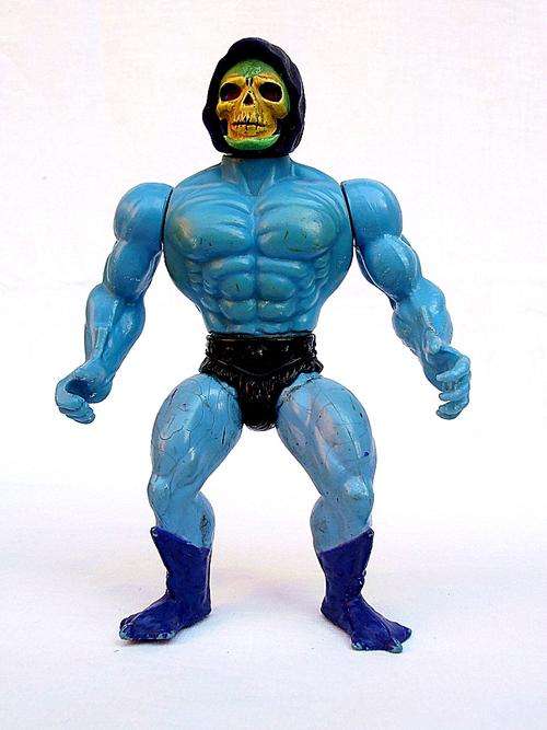 SKELETOR, original vintage 1982 Masters of the Universe figure, MOTU