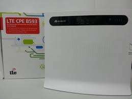 Huawei LTE CPE B593s-601 WI-FI router bundled with 4G LTE MIMO Antenna worth R499