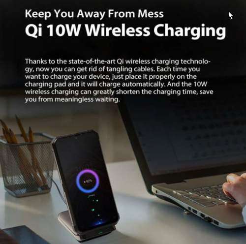 Ulefone Armor 7 - Wireless charger for