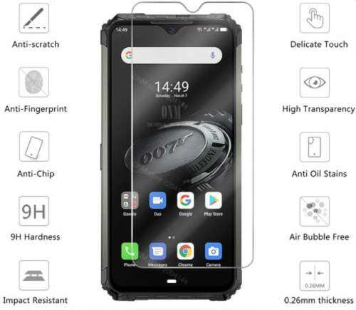 ULEFONE Armor 7 Protective Case + 2 Pcs Tempered Glass Screen Protector