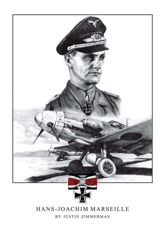 Hans-Joachim Marseilles - A3 Fine Art Print