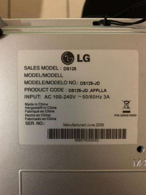 LG DS125-JD data projector