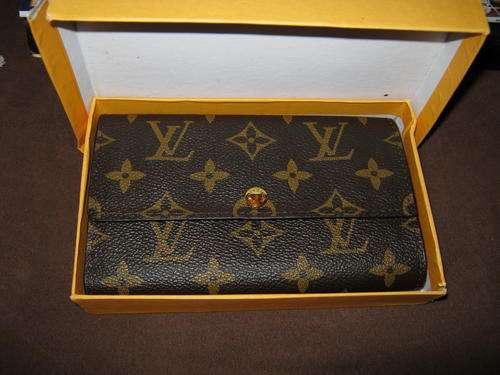 LV brown monogram wallet- ladies