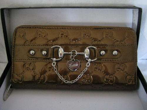 Ladies Bronze Guci Purse