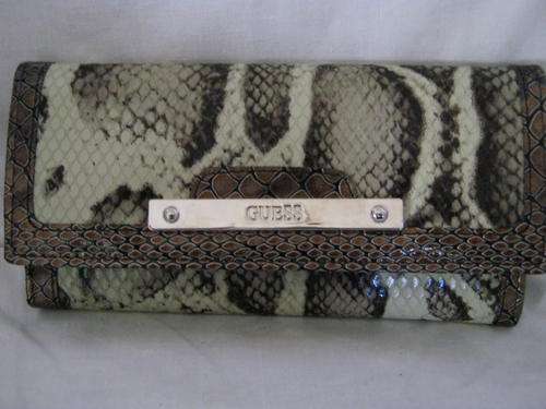 Guess Ladies Purse - Faux snakeskin - Boxed