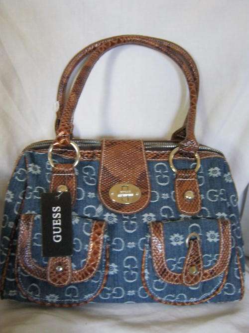 Guess - Denim Diva Ladies small Tote handbag -NEW!!