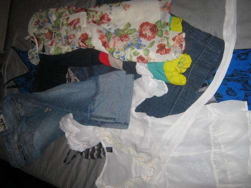 Big Bulk lot of ladies new and gently worn trendy clothing sizes 30 - 32