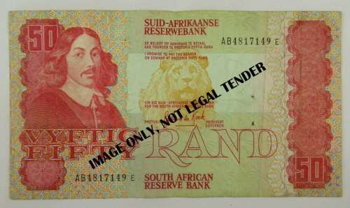 South Africa 50 Rand (AB Series)