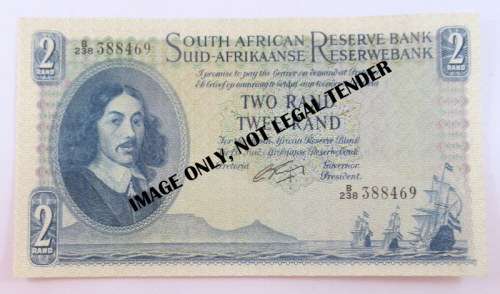South Africa, Two Rand, B Series