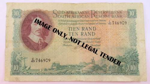 South Africa, Ten Rand Note, C Series