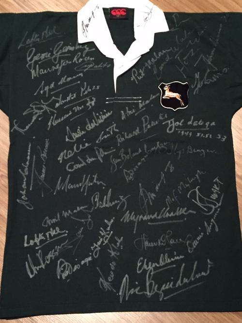 Springbok legends jersey