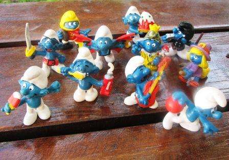 Smurfs (Peyo/Schleich) : BATCH of 11