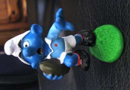 RARE Scottish Rugby Smurf