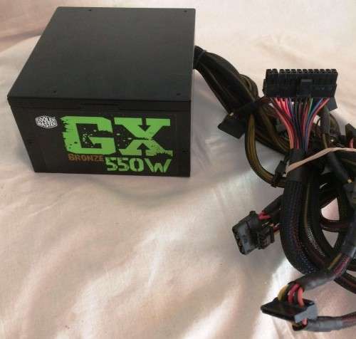 Coolermaster GX550Watt Bronze Certified Power Supply