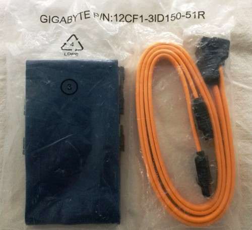 2 Sata Cables Plus IDE Cable Combination