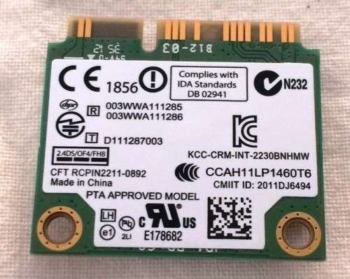 Intel Centrino Wireless N2230 Laptop Interface Card