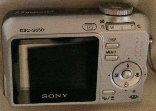 Sony DSC-S650 Digital Camera With Optical Zoom
