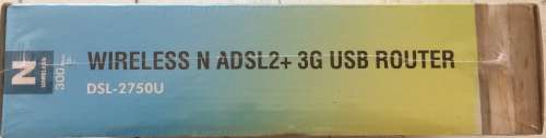 D-link DSL-2750U Wireless N ADSL2+ 4-Port Router with 3G failover Bargain! Brand New Sealed!