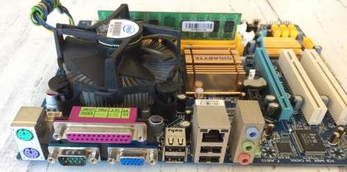 Gigabyte G31 Motherboard Bundle Including Backplate & Sata Cables Bargain!