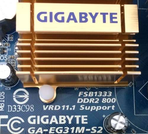 Gigabyte G31 Motherboard Bundle Including Backplate & Sata Cables Bargain!
