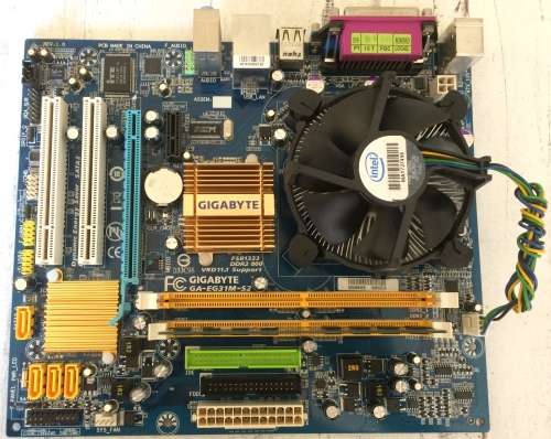 Gigabyte G31 Motherboard Bundle Including Backplate & Sata Cables Bargain!