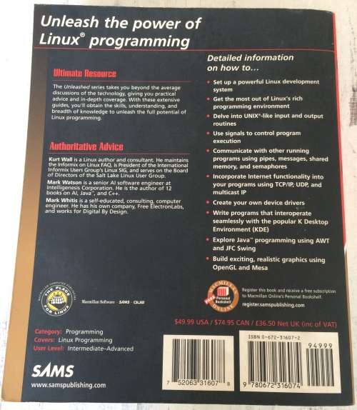Linux Programming Unleashed The Comprehensive Solution Book