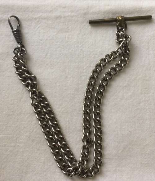 Tosca Vintage Collectable 17 Jewels Incabloc Antimagnetic Analog Wind Up Watch Including Chain