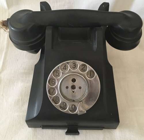 Vintage Collectable Telephone Made By Siemens Brothers London FREE Shipping!