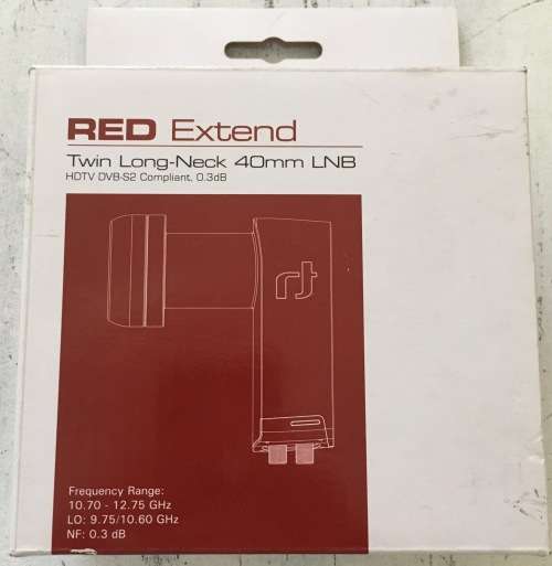 Red Extend Twin Long Neck 40MM LNB