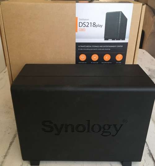 Synology DS218play 2 Bay NAS Disk Station BARGAIN BRAND NEW! (One Only)