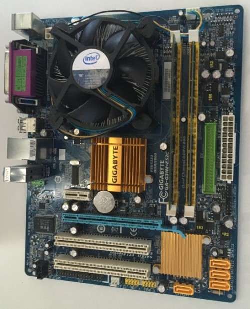 Gigabyte G31 Motherboard Bundle Intel Core2 Duo 2.93GHZ Cpu 3GB Ram Bargain+Windows 10 Pro Licence