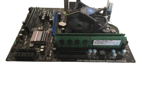 MSI-H55M-E23 Motherboard Bundle (3GB Ram I3 Processor Dual Core 4 Threads)
