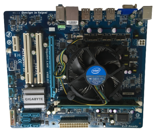 Gigabyte GA-H55M-S2 Motherboard Bundle (i3 CPU+2GB Ram) Plus free Windows 10 Pro Licence