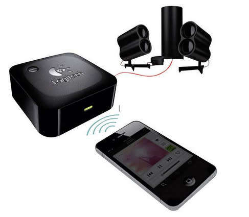 Logitech S-00113 Wireless Speaker Adapter For Bluetooth Audio