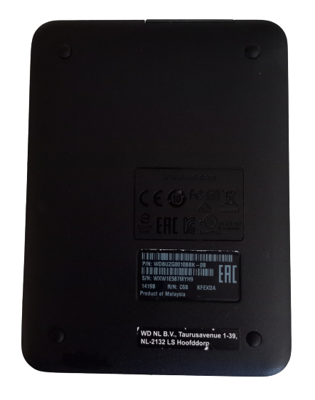 Western Digital Elements 1TB External USB3 Portable Hard Drive