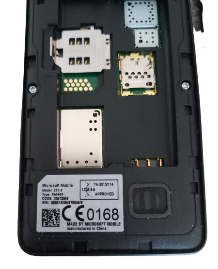 Nokia 3G Model 210.3 Phone Black