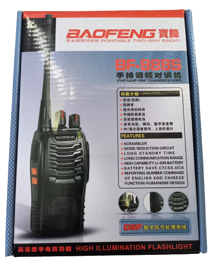 Baofeng Portable Two Way Radio (Single Unit)