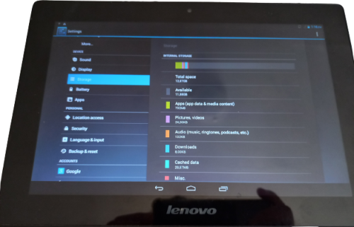 Lenovo Idea Tab S6000-H 10.1 Inch Tablet